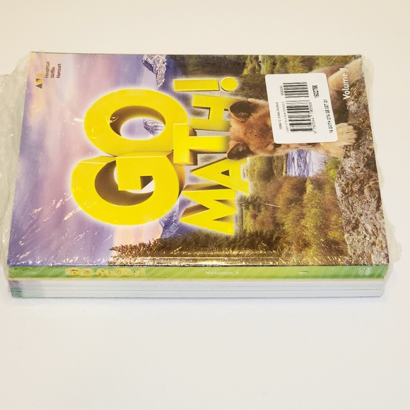 NEW Go Math! Grade 1 Student Edition Books Volume 1 & 2 SEALED Homeschool - Picture 8 of 13